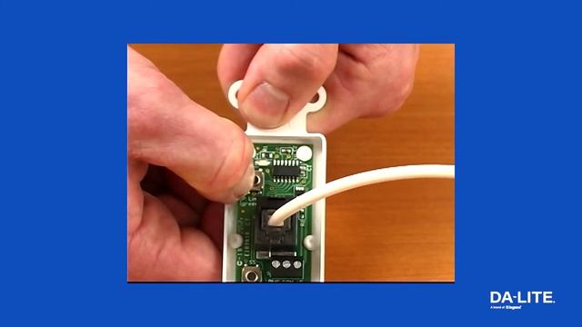 Da-Lite Smart Motor Installation and Adjustment смотреть онлайн