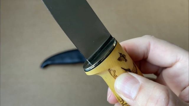 16 января 2023 г. Нож "Барбус" Самшит, 110х18, Сандер смотреть онлайн