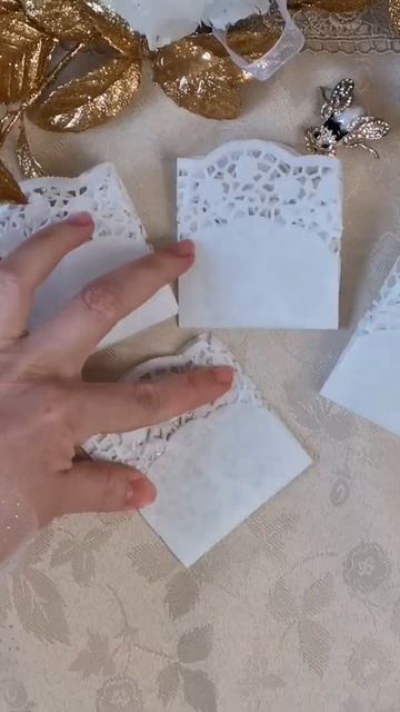 Снежинка для декора Новогоднего стола ❄️ смотреть онлайн