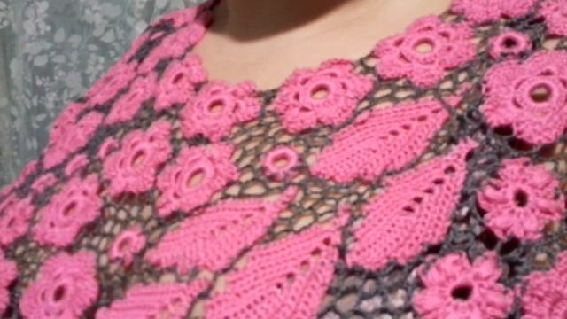 Блуза в стиле ирландского кружева смотреть онлайн