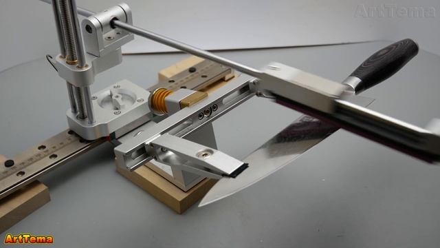 How To Sharpen A Knife On Professional Knife Sharpener Toohr 3 From Aliexpress