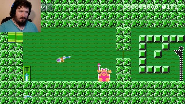 Let's Play Super Mario Maker 2 part 21 "Whats in Bowser's butt?" смотреть онлайн