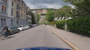 Живописная поездка из Биля в Ле-Локль, Швейцария! 4К 60 FPS UHD