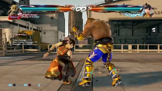 Tekken 7 King Throw options after blocked Xiaoyus db+2 into BT parry смотреть онлайн