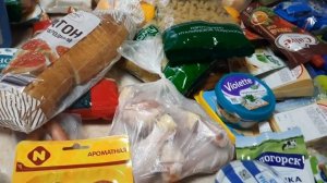 Большая закупка продуктов на месяц на 15 000 рублей
