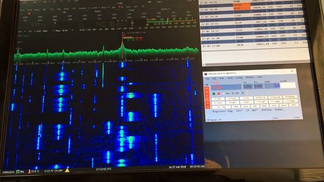 SUNSDR2 QRP coupled with N1MM смотреть онлайн
