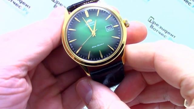 Часы Orient AC08002F - видео обзор от PresidentWatches.Ru смотреть онлайн