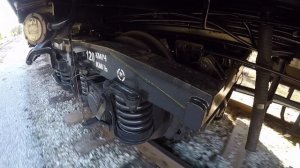 [GoPro] Тележка пассажирского вагона КВЗ-ЦНИИ 6 / Passenger car bogie 6