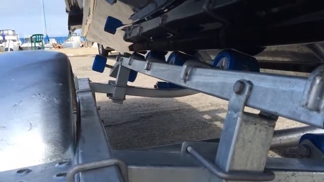 Обзор прицепа SB TRAILER на роликах для трёхместного гидроцикла YAMAHA