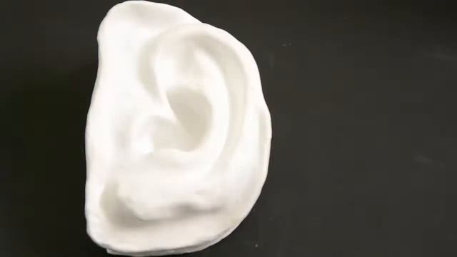 ear terracotta sculpture art painted acrilic white color смотреть онлайн