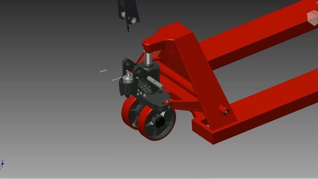 EZ Roll Mobility Solutions: Pallet Truck -- How to install handle смотреть онлайн