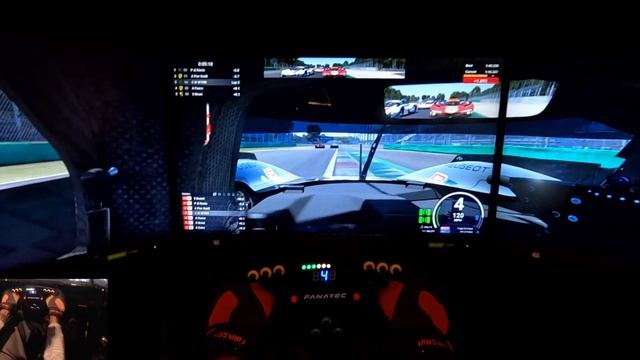 Hyper Car race at Monza. Driving the Peugeot Sport Peugeot 9x8. LeMans Ultimate смотреть онлайн