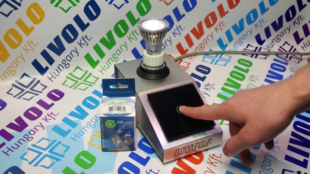 LIVOLO fényerőszabályzós kapcsoló - Optonica 4W LED spot смотреть онлайн