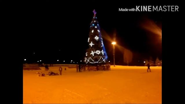 Ёлка в Алчевске. смотреть онлайн