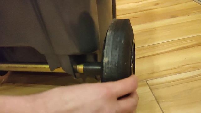 Распаковка — Контейнер для мусора Эдванс 120л, с крышкой