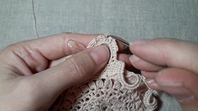 🧶Рельефная салфетка "Версаль". Вяжем вместе! ( 14 - 19 ряд ). смотреть онлайн