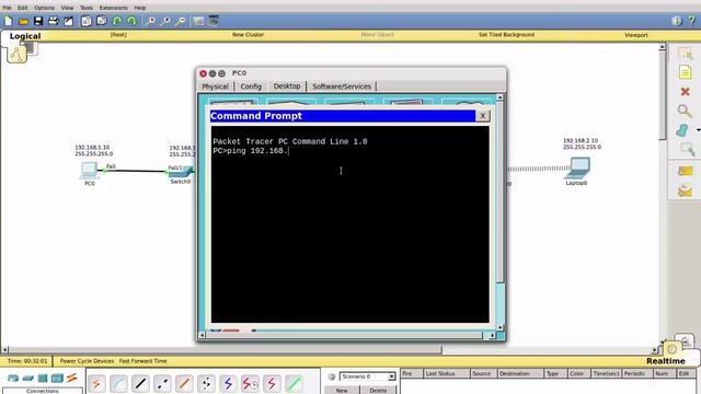 CCNA - Packet Tracer, Osnovna konfiguracija rutera смотреть онлайн