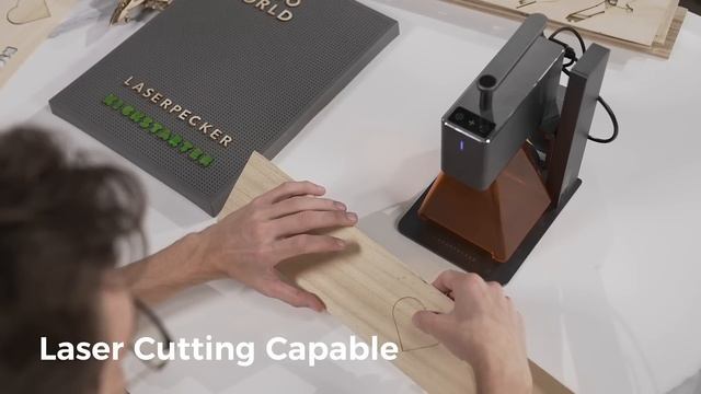 LaserPecker 2 - Portable and Handheld Laser Engraver & Laser Cutter смотреть онлайн