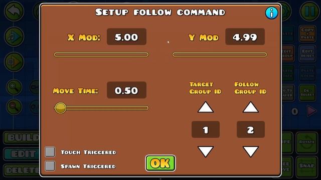 Как пользоваться Триггерами: Touch , Follow ? | GEOMETRY DASH | ОТВЕТЫ ПОДПИСЧИКАМ смотреть онлайн