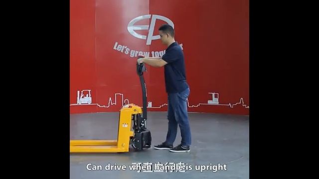 EPE151 full electric pallet truck смотреть онлайн