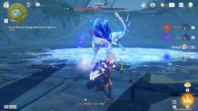 Albedo Solar Isotoma Only VS Andrius (Wolf of the North Boss) смотреть онлайн