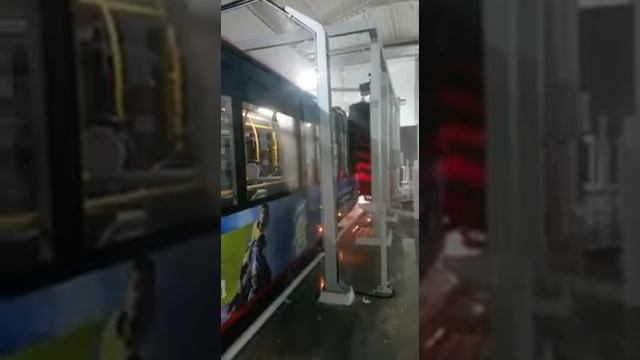 Портальная и туннельная мойки для автобусов смотреть онлайн