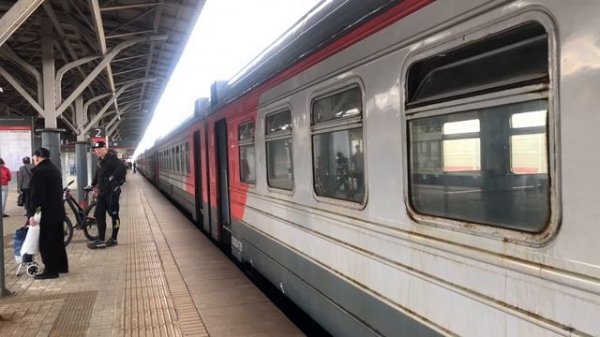 ЭД4М-0203 На станции Новогиреево