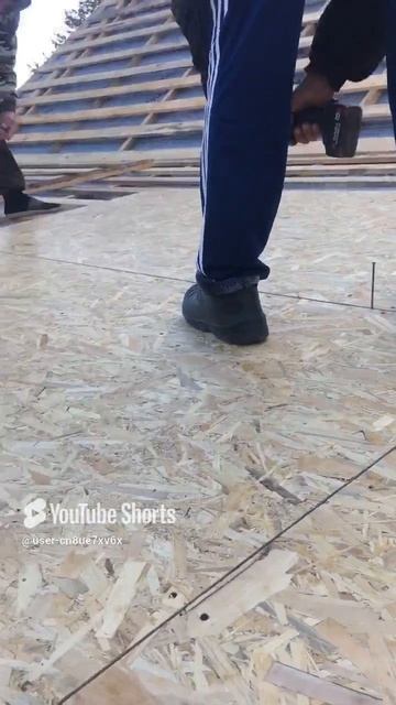Правильная укладка ОСП на скат крыши. смотреть онлайн