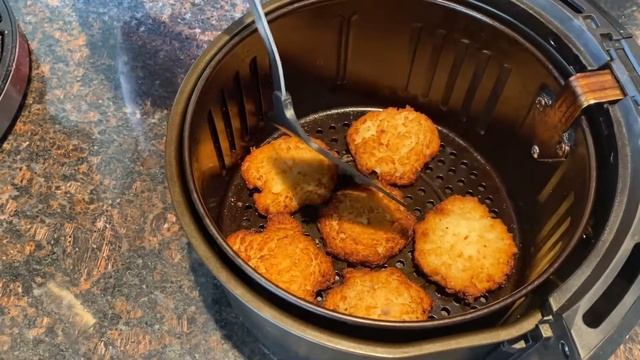 Air Fryer Frozen Potato Pancakes - How To Cook Trader Joe's Frozen Latkes In The Air Fryer смотреть онлайн