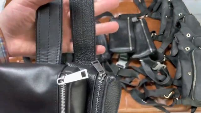 3D шкіряна напоясний сумка з фастексом GA-1818-4lx TARWA смотреть онлайн