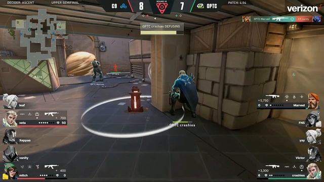 Optic Crashies 99999IQ Spike Defuse | Unbelievable spike defuse | #valorant #valorantclips #VCT смотреть онлайн