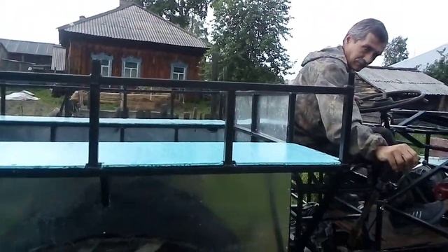 Первые метры вездехода с поворотным мостом.вездеход болотоход смотреть онлайн