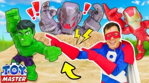 Халк отправился на поиски древних сокровищ! Видео про супергероев для мальчиков