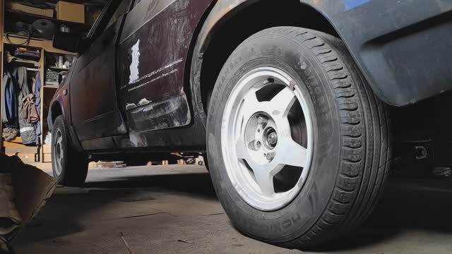 Тест и Проверка  заднего привода ,независемой  задней подвески,
задних дисковых тормозов