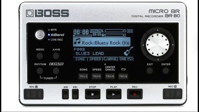 Boss MICRO BR BR-80 8-Channel Digital Recorder: Quick Review смотреть онлайн