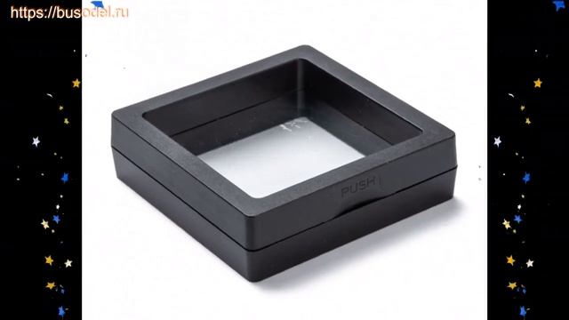 Дисплей прозрачный квадрат черная окантовка 7*7*2 см краткий обзор и описание характеристик смотреть онлайн