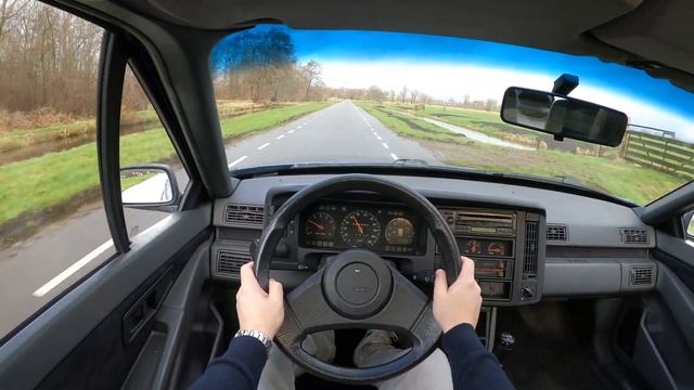 Volvo | 480 | 1995 | Onboard POV test drive смотреть онлайн