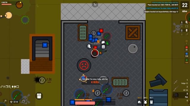 NEW USAS-12 IS OP!!! - 21 KILLS SURVIV.IO SOLO SQUADS - NEW UPDATE: LOGGING CAMP, USAS-12, FIRE AXE смотреть онлайн
