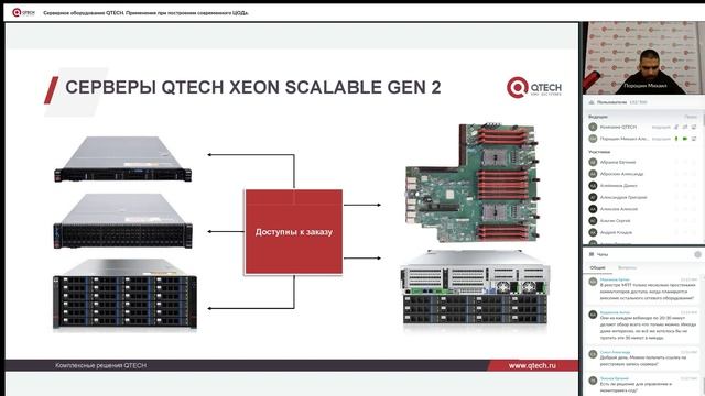 Серверное оборудование QTECH. Применение при построении современного ЦОДа