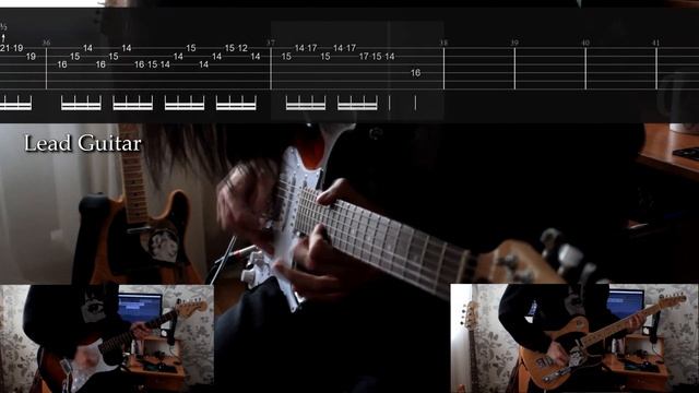 The Living Tombstone - It's Been So Long | FNAF 2 (Guitar Cover + TAB) смотреть онлайн