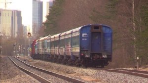 Теплвозы ЧМЭ3-5371 и ТЭМ15-143 с металлоломом / CME3-5371 and TEM15-143 with scrap metal