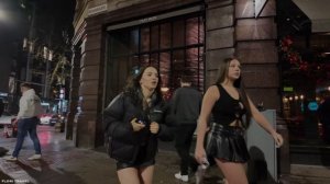 Ночная жизнь МАНЧЕСТЕРА - английские девушки после наступления темноты