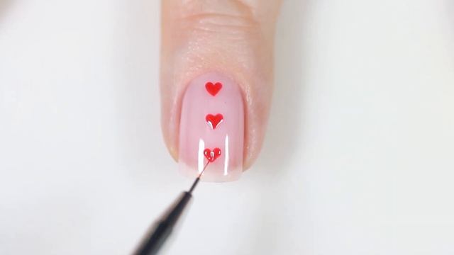 HOW TO MAKE HEARTS ON YOUR NAILS | Indigo Nails смотреть онлайн