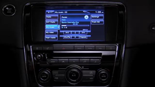2012 Jaguar XJ Audio/Video System смотреть онлайн