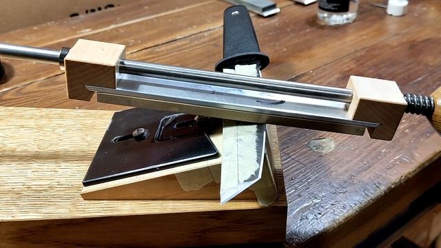 Sharpening Cold Steel Kobun. Заточка танто. смотреть онлайн