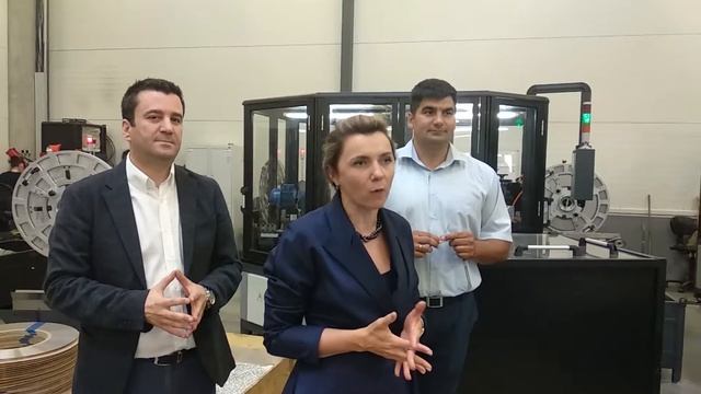 Замминистра экономического развития Наталья Микольская посетила завод AXOR смотреть онлайн