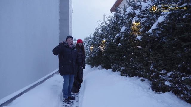 💡❄️ Ландшафтное освещение участка зимой. Как ведут себя светильники под снегом. смотреть онлайн