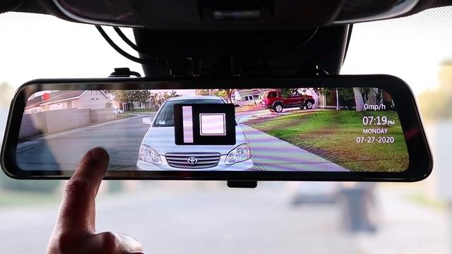 Vantop H612T 4K Mirror Dash Cam Review (GPS & Park Mode) смотреть онлайн