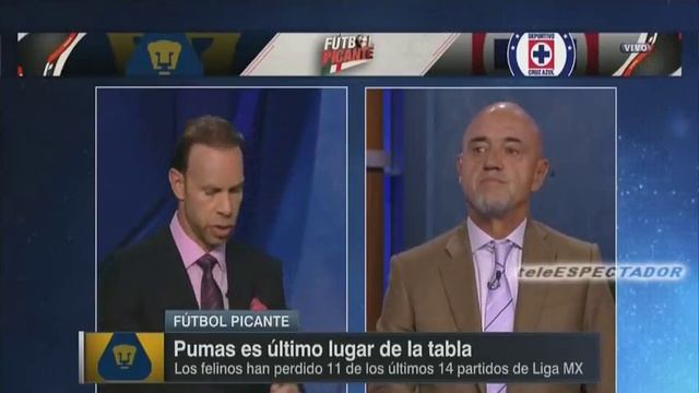 Analisis del PUMAS vs CRUZ AZUL - Jornada 12 Apertura 2017 - Futbol Picante смотреть онлайн