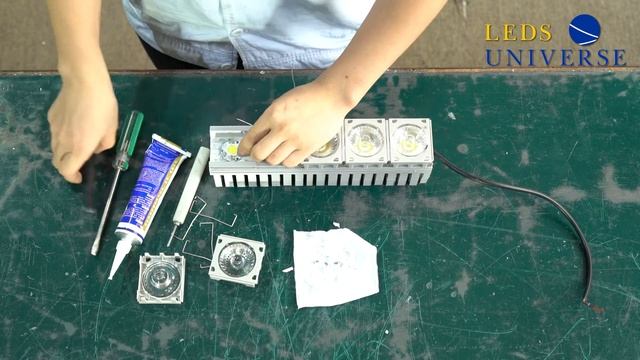 How to change LED chip? Как поменять чип на LED прожекторе? смотреть онлайн